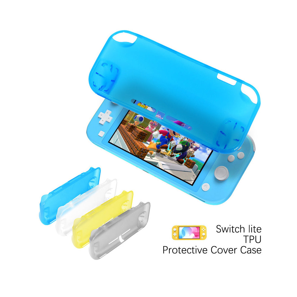 Schutz Tasche TPU für Nintendo Switch Lite Transparent Hülle Case Cover  Etui