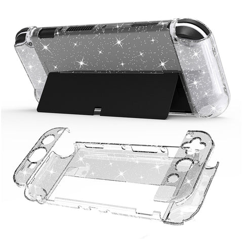 Nintendo switch oled protective case protective case glitter crystal case