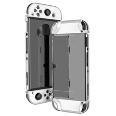 Nintendo switch OLED crystal case switch OLED protective case with bracket PC material